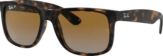 Ray-Ban Justin Classic Tortoise Brown Polarized Brown Polarized unisex