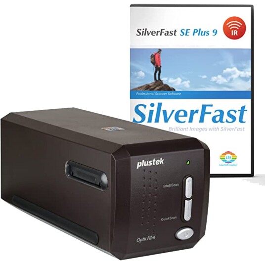 Plustek OpticFilm 8300i Filmskanner 7200 DPI SilverFast SE