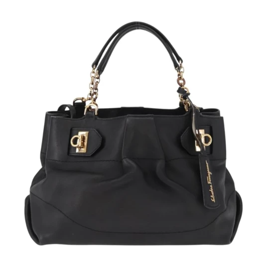 Salvatore Ferragamo Dame Svart