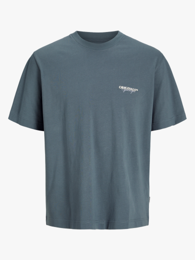 Jack and Jones Junior Islington Type Tee Short Sleeve Crew Blå 152