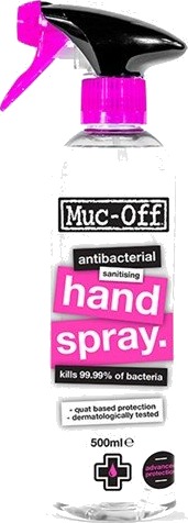 Muc-Off Antibakteriel Hånd Spray 500 ml Muc-Off Antibakteriel Hånd Spray 500 ml