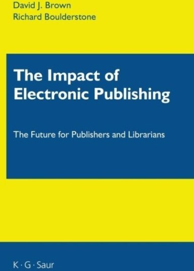 The Impact of Electronic Publishing