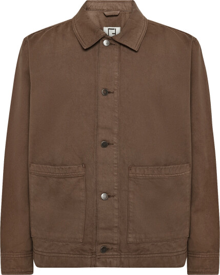 Casual Friday Cffranco 0307 Twill Jacket - Brown - S