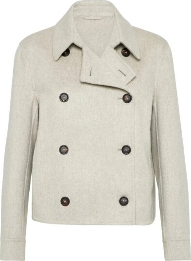 Brunello Cucinelli Dame Jakker Beige 2XS,