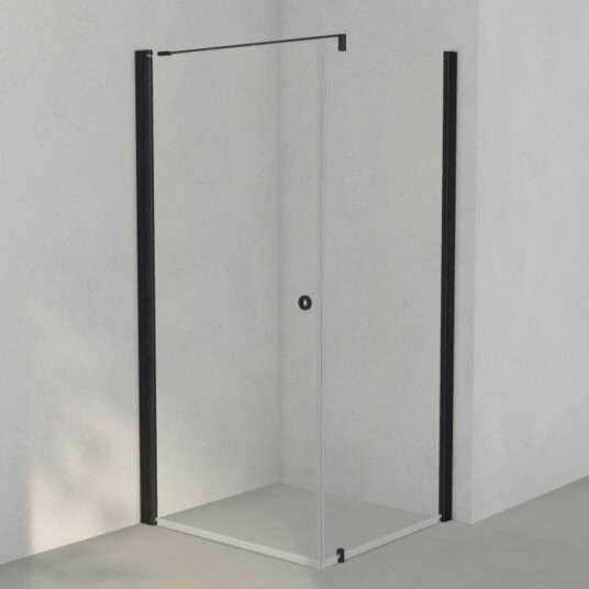 INR Iconic Nordic Rooms Dusjhjørne Linc 13 Original Svart Matt / 100x90cm Klart Glass INR Iconic Nordic Rooms Dusjhjørne Linc 13 Original Svart Matt / 100x90cm Klart Glass