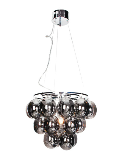 By Rydéns Bubbles Taklampa Rökgrå - Silver - Ø 50 CM