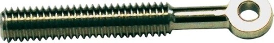 Modelcraft 10258/As-M3 Messing Øyebolt Med Utvendig Gjenger M3 23 Mm 4 Stk Modelcraft 10258/As-M3 Messing Øyebolt Med Utvendig Gjenger M3 23 Mm 4 Stk