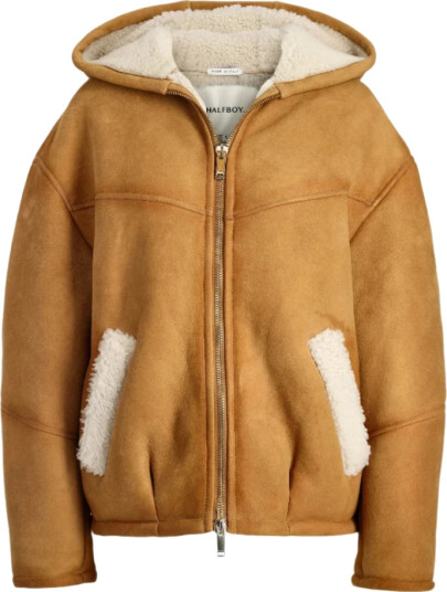 Halfboy Dame Gensere & Hettegensere Brun S,