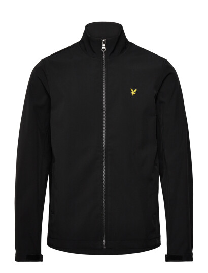 Lyle & Scott Mesh Back Softshell Funnel Neck Jacket Black M Lyle & Scott Mesh Back Softshell Funnel Neck Jacket Black M