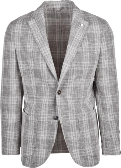 Luigi Bianchi Mantova Herre Jakker Grå 3XL, Luigi Bianchi Mantova Herre Jakker Grå 3XL,