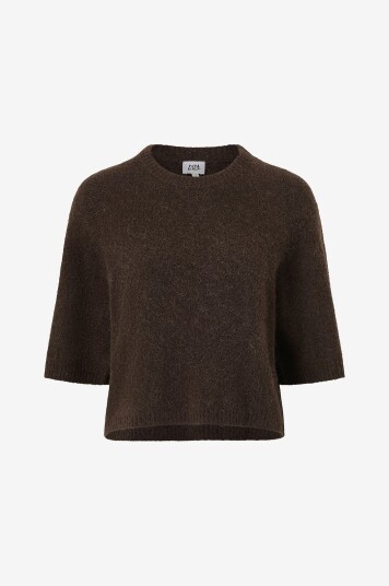 Twist & Tango Genser Madina Short Sleeve Knit Brun