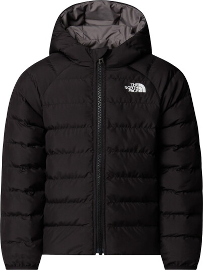 The North Face Kids' Reversible Perrito Jacket TNF Black/Smoked Pearl 4 Years