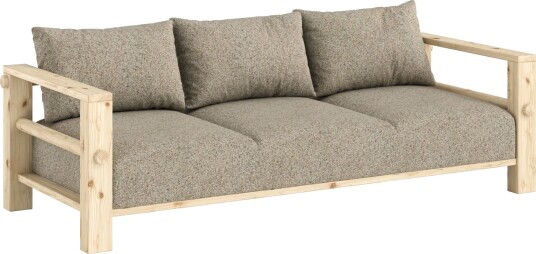 Karup Design Bare Sofa Rå/641 Varm Sand Karup Design Bare Sofa Rå/641 Varm Sand