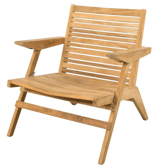 Cane-line Flip lounge lenestol Teak Natur Cane-line Flip lounge lenestol Teak Natur