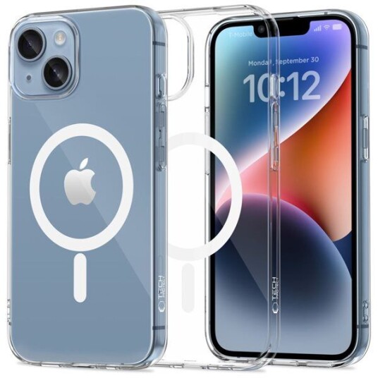 Tech Protect FlexAir MagSafe deksel for iPhone 13/14 - Klart TPU
