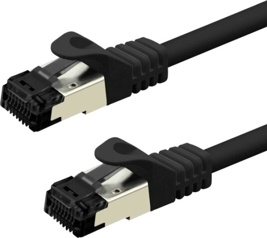 Value 21.99.1863 Cat 8 Kat. 8.1 S/Ftp Lsoh Svart