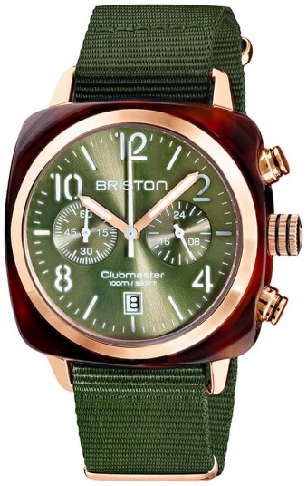 Briston Herreklokke 19140.PRA.T.26.NOL Classic Grønn/Tekstil Briston Herreklokke 19140.PRA.T.26.NOL Classic Grønn/Tekstil