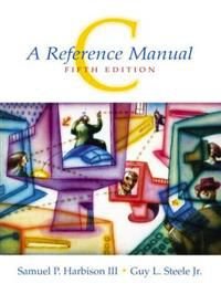 C a Reference Manual Pocket