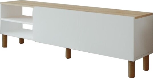 Relento TV benk 150 cm hvit Sapphire eik Relento TV benk 150 cm hvit Sapphire eik