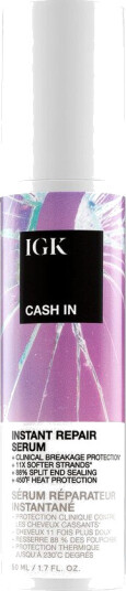 IGK Cash In Reparasjon Hårserum 50ml - Vegansk og Parabenfri IGK Cash In Reparasjon Hårserum 50ml - Vegansk og Parabenfri