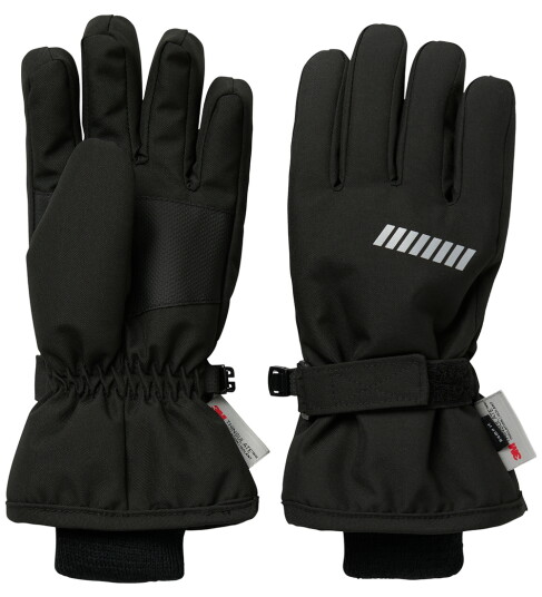 Name It Black Snow10 Hansker 3Fo 6
