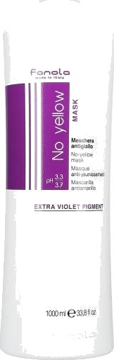 Fanola No Yellow Mask 1000 ml Hårmaske Fanola No Yellow Mask 1000 ml Hårmaske