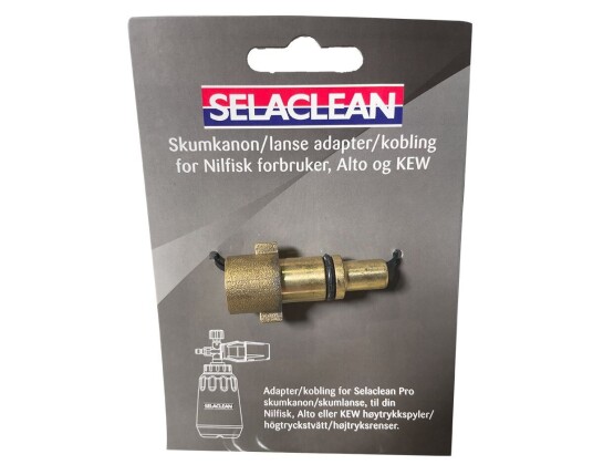 Selaclean Högtryckskoppling 1/4'' Inv. För Nilfisk Hobby/kew/alto