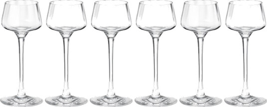 Jensen Bernadotte snapsglass 6-pakning 4 cl