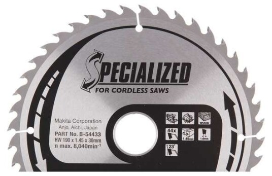 Makita B-54455 Rundsagblad – 1 Stk