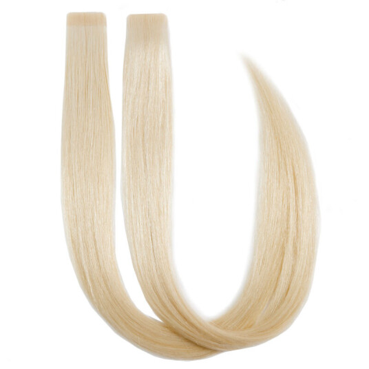 Rapunzel of Sweden Premium Tape Extensions - Seamless & Classic 3 10.10 Platinum Blonde 50