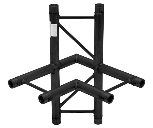 Alutruss Bilock Bq2-Spac44h 4-Way Corner Bk