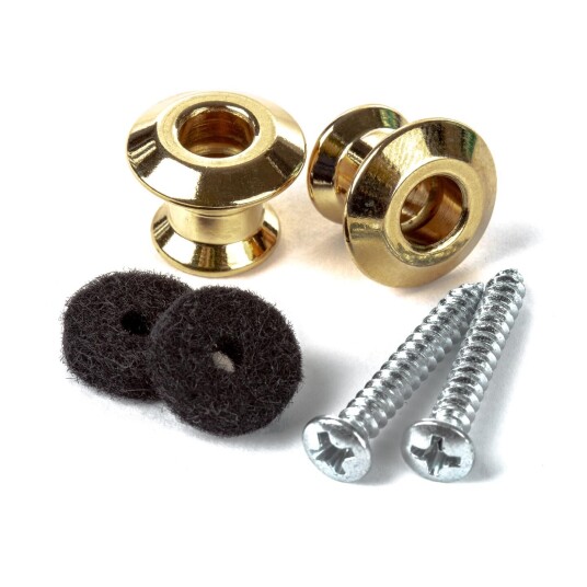 Dunlop 2psls034g Straplok Dual Design Button Set-Gull Dunlop 2psls034g Straplok Dual Design Button Set-Gull