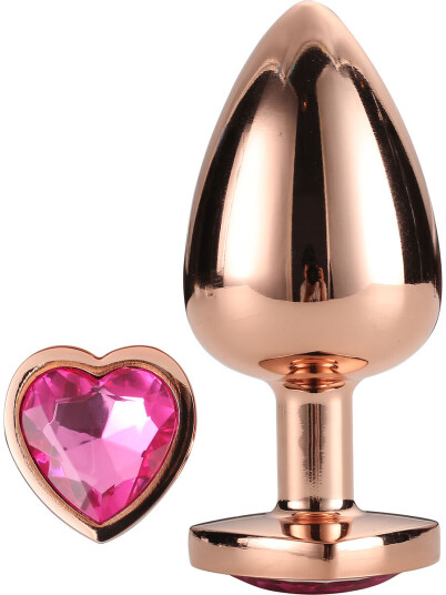 DreamToys Dream Toys: Gleaming Love, Rose Gold Plug, medium DreamToys Dream Toys: Gleaming Love, Rose Gold Plug, medium