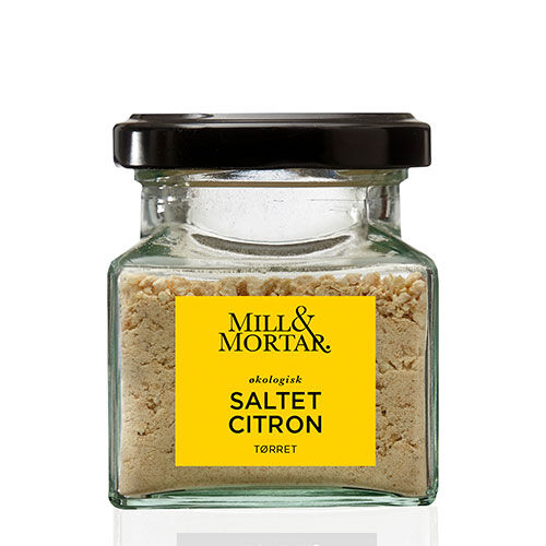 Mill & Mortar Saltet Citron 40g