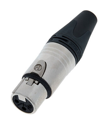 Neutrik XLR Hun Kontakt NC3FXX B med Nikkelbelegg Neutrik XLR Hun Kontakt NC3FXX B med Nikkelbelegg