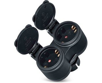Andersson Splitter Plug 2 way, Outdoor, Grounded EU Andersson Splitter Plug 2 way, Outdoor, Grounded EU