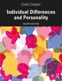 Individual Differences And Personality Av Colin Cooper