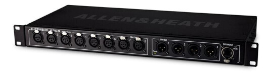 Allen & Heath A&h; Gld-Ar84 Audio Rack Sort Med Xlr Lås