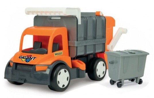 Wader Giant Garbage Truck Orange Wader 67016