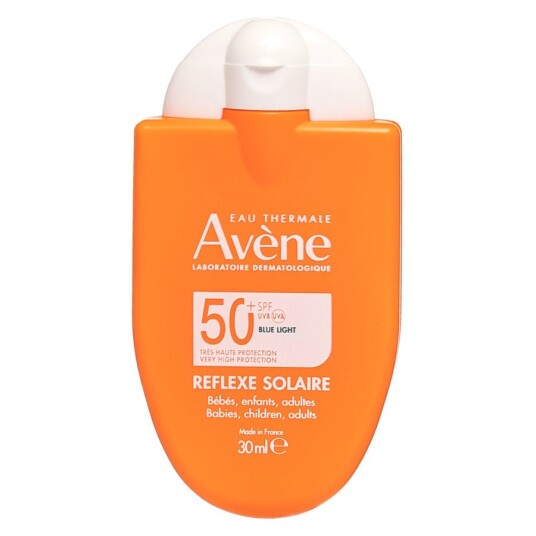 Avène Sun Reflexe Solaire SPF 50+ Solkrem 30 ml for Sensitive Hud Avène Sun Reflexe Solaire SPF 50+ Solkrem 30 ml for Sensitive Hud