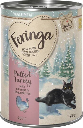 Feringa Single Meat Vintermeny Pulled Kalkun Med Pastinakk 12 X 410 G