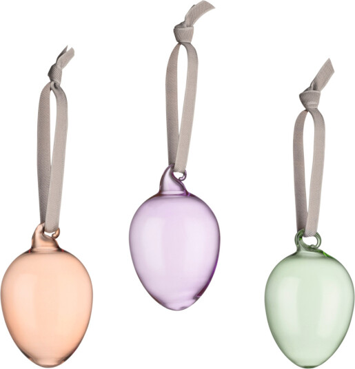 Iittala Påskeegg glass 60 mm 3-pk