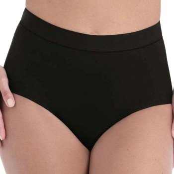 Anita Truser Essentials Seamless High Waist Brief Svart X Large Dame