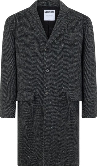 Moschino Herre Frakker Grå L,