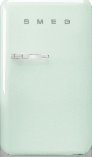 Smeg 50"s style kjøleskap med fryser FAB10RPG6 pastellgrønn Smeg 50"s style kjøleskap med fryser FAB10RPG6 pastellgrønn