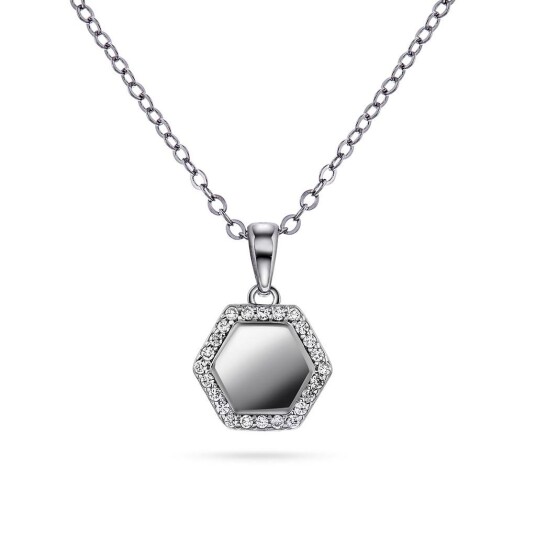 Pan Jewelry Smykke i 925 sølv med zirkonia Pan Jewelry Smykke i 925 sølv med zirkonia