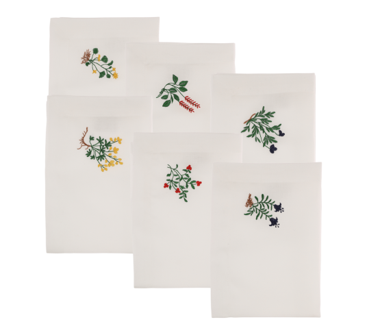 Langkilde & Søn Blomsterservietter 6-pk Langkilde & Søn Blomsterservietter 6-pk