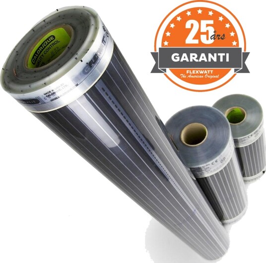 Varmecomfort Flexwatt Varmefolie 60cm 60w/m² Varmecomfort Flexwatt Varmefolie 60cm 60w/m²
