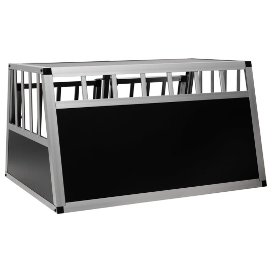 Vidaxl Hundebur Med Dobbel Dør 89X69X50 cm Vidaxl Hundebur Med Dobbel Dør 89X69X50 cm