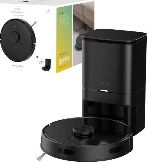 Hombli Smart Robotstøvsuger med Lidar-navigasjon og Moppefunksjon HBVR-0100 Hombli Smart Robotstøvsuger med Lidar-navigasjon og Moppefunksjon HBVR-0100